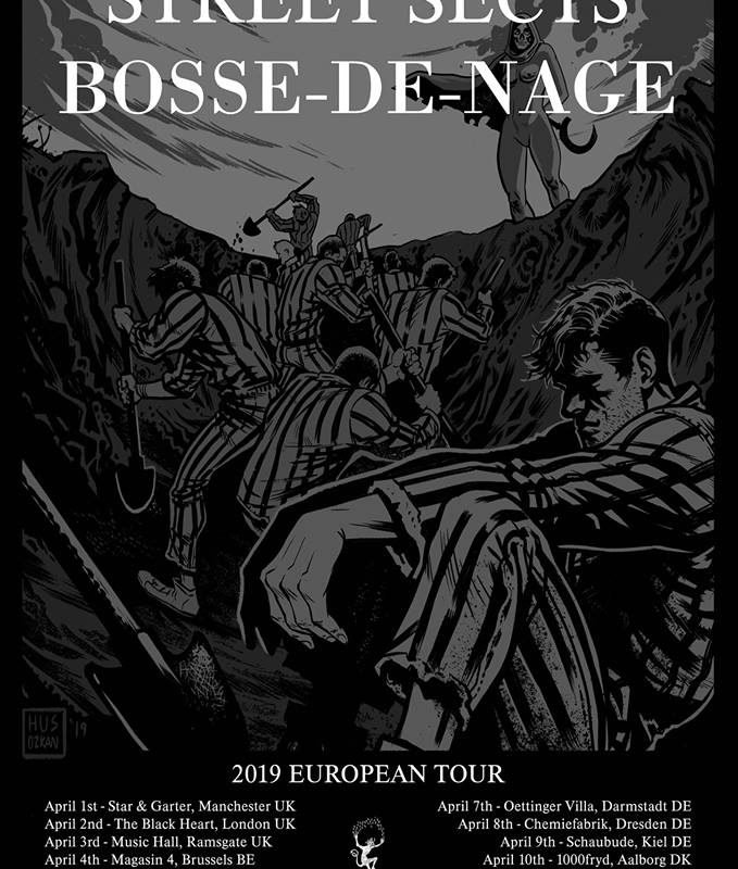 Street Sects/Bosse-de-Nage Tour Poster