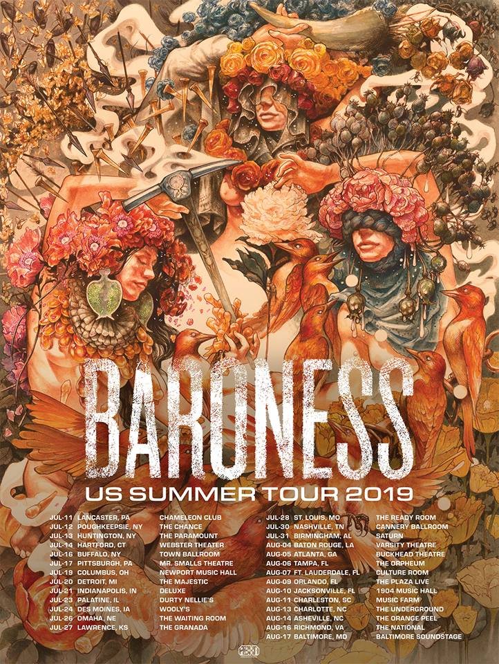 Baroness Announce US Tour, Release New Song Everything Is Noise