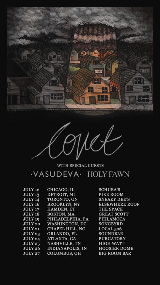 Covet Announces One of the Best US Tour Lineups of the Summer