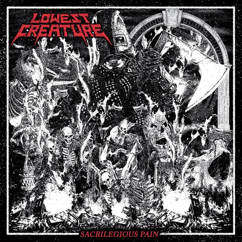 Lowest Creature - Sacrilegious Pain - Album Cover