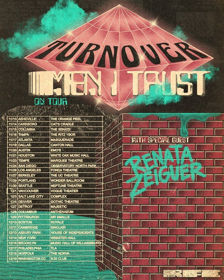 turnover music tour