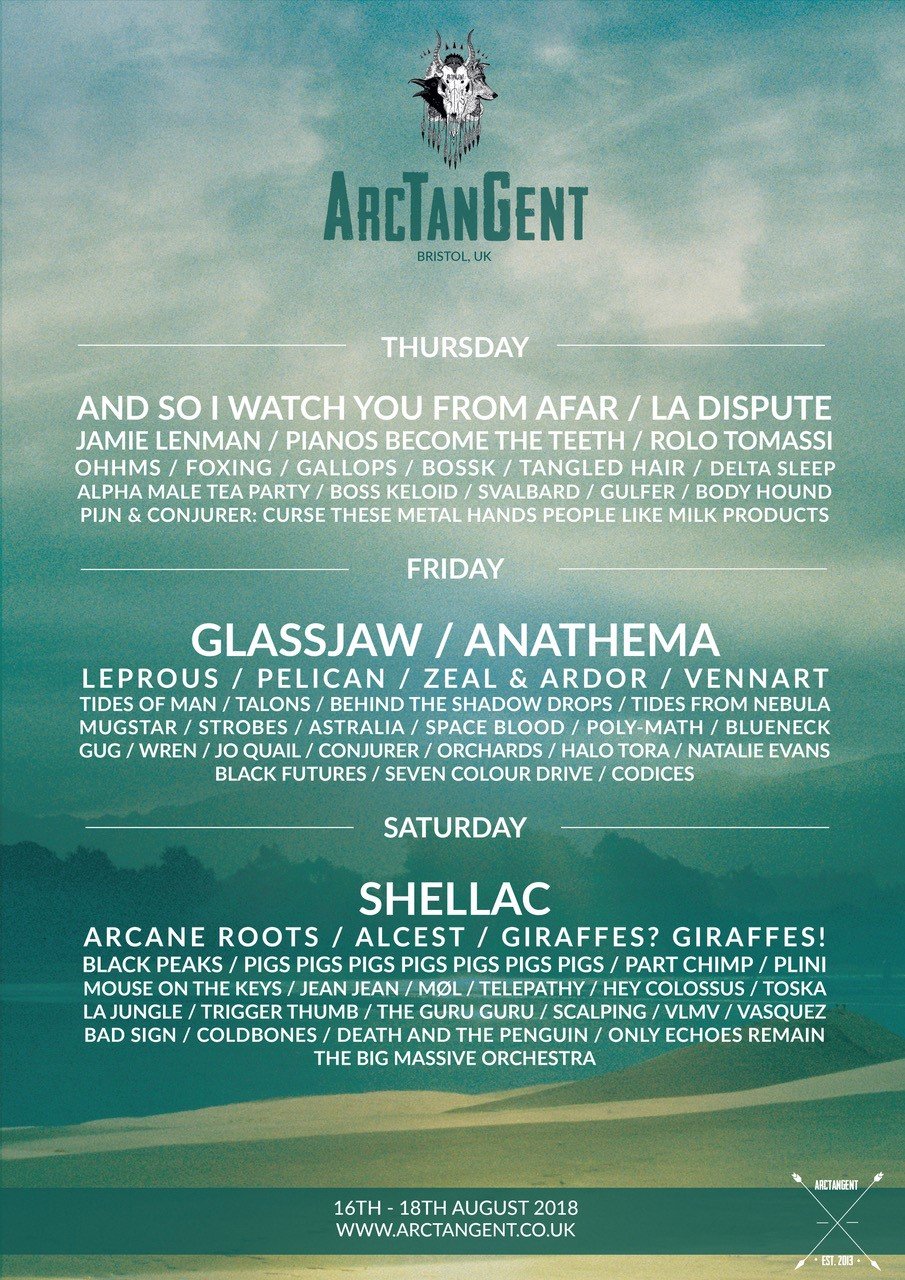 ArcTanGent Announce Their First Wave of Bands for 2020