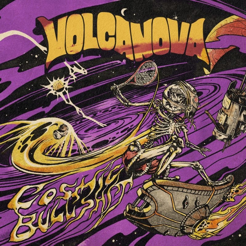 Volcanova Cosmic Bullshit album art