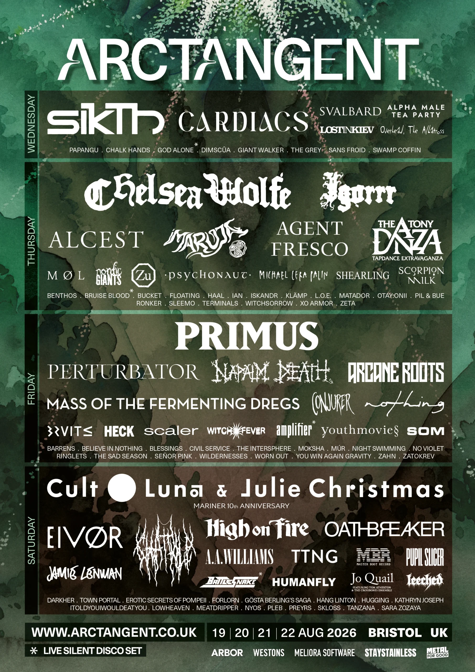 Arctangent 2026 lineup